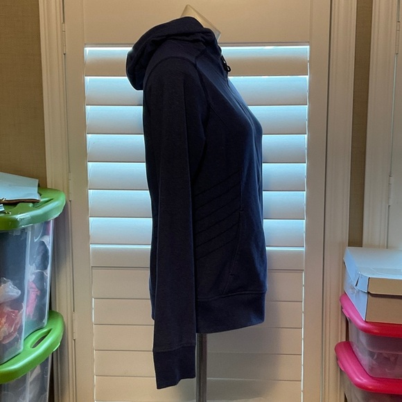 Women's Full-Zip Hoodie in Deep Blue - Picture 2 of 5